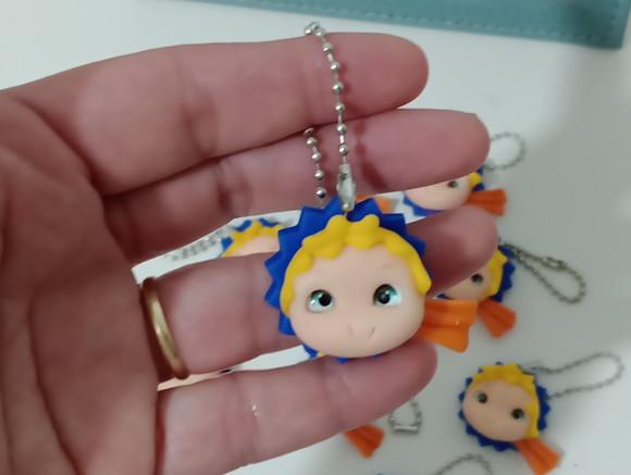 Chaveiro Pequeno Príncipe em Biscuit