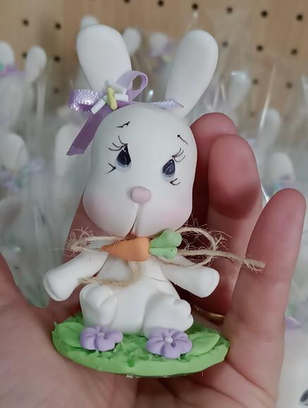 Coelho de Biscuit para Lembrancinhas ou Decoração de Páscoa