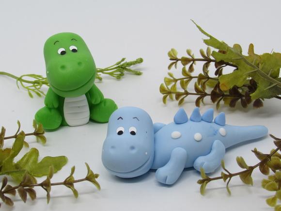 Dinossauro de Biscuit para Lembrancinhas