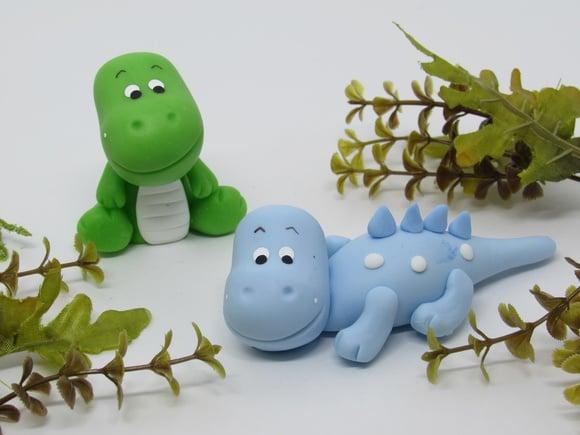 Dinossauro de Biscuit para Lembrancinhas