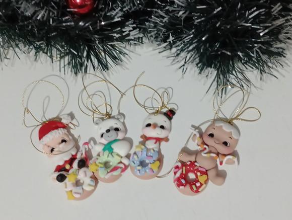 Enfeite de Árvore de Natal de Biscuit