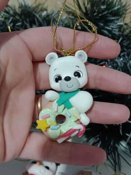 Enfeite de Árvore de Natal de Biscuit