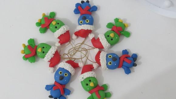 Enfeite de Natal Aves
