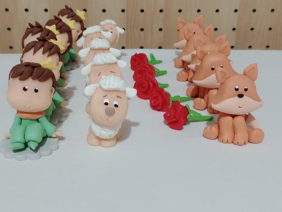 Kit Apliques Pequeno Príncipe de Biscuit Vinte Peças
