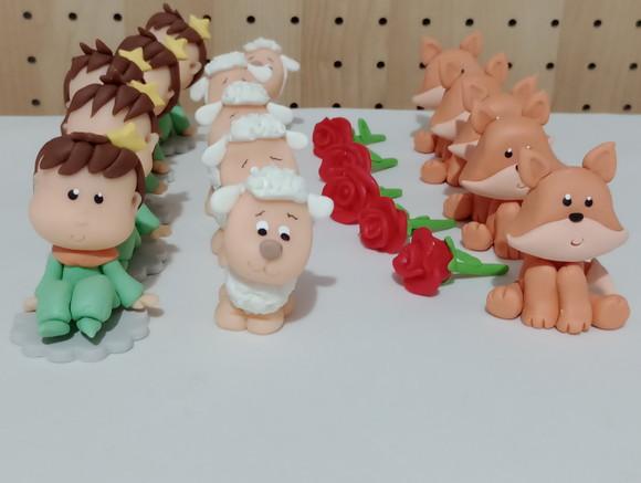 Kit Apliques Pequeno Príncipe de Biscuit Vinte Peças