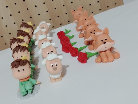 Kit Apliques Pequeno Príncipe de Biscuit Vinte Peças