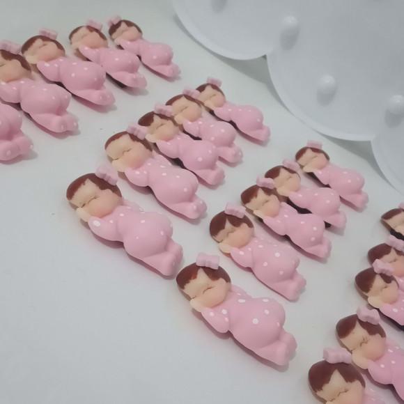 Lembrancinha de Maternidade Menina Biscuit