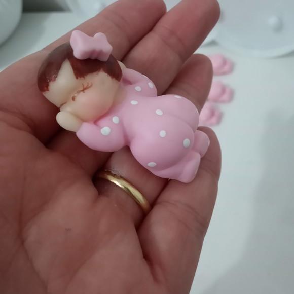 Lembrancinha de Maternidade Menina Biscuit