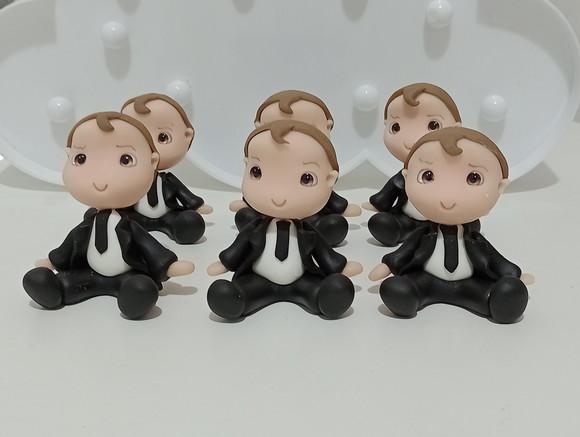 Lembrancinha Menino Chefinho de Biscuit para Caixinhas
