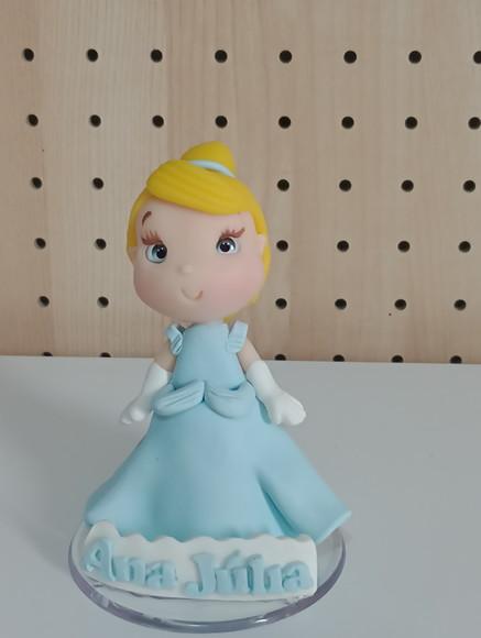 Lembrancinha Princesas de Biscuit com Nome