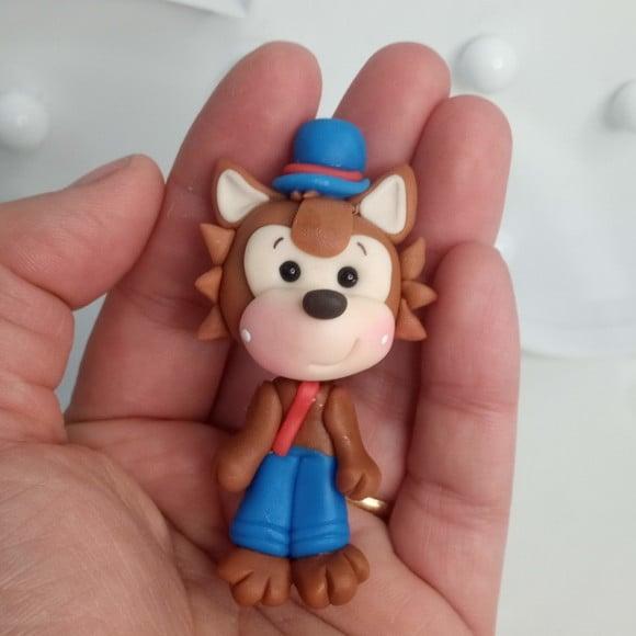 Lobo Mau Aplique para Lembrancinhas de Biscuit