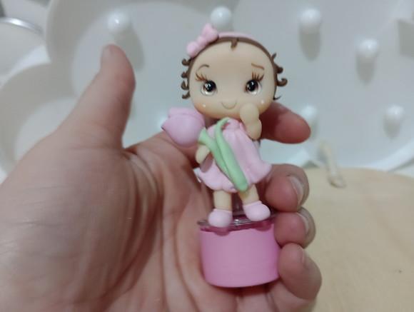 Lembrancnha Jardim Boneca no Tubete com Dez