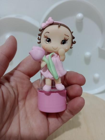 Lembrancnha Jardim Boneca no Tubete com Dez