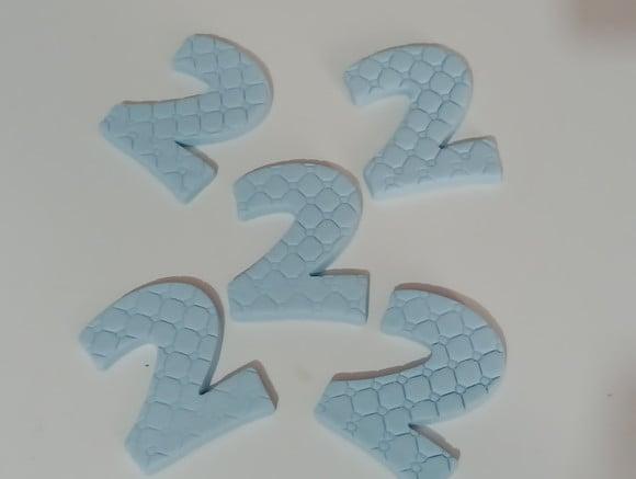 Número de Biscuit para Lembrancinhas Personalizadas