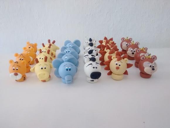 Ponteira de Lápis Safari para Lembrancinhas