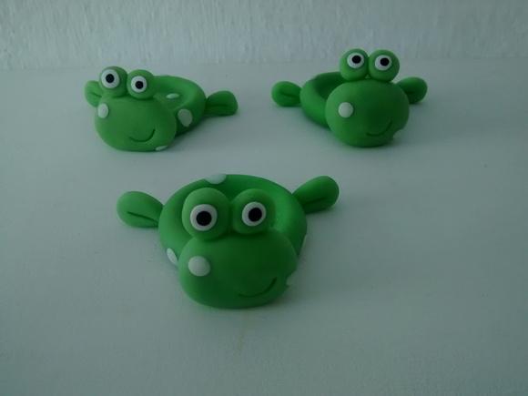 Porta Doces Sapinhos de Biscuit