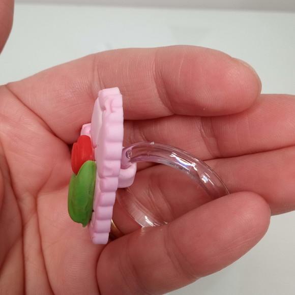 Porta Guardanapo Coração com Tulipa de Biscuit