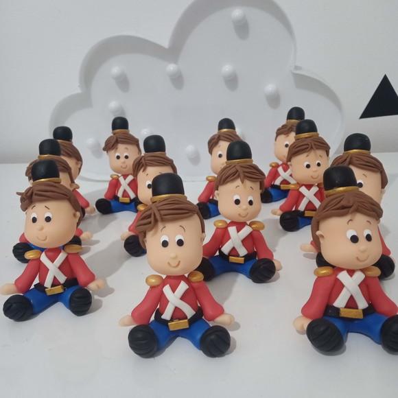 Soldadinho de Chumbo de Biscuit para Lembrancinhas