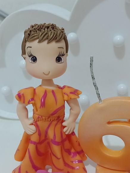 Topo de Bolo Adulto Personalizado de Biscuit