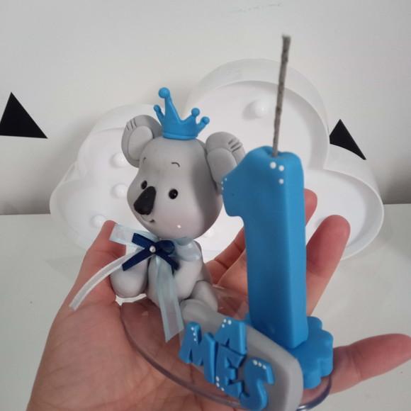 Topo de Bolo Coala para Mesversário