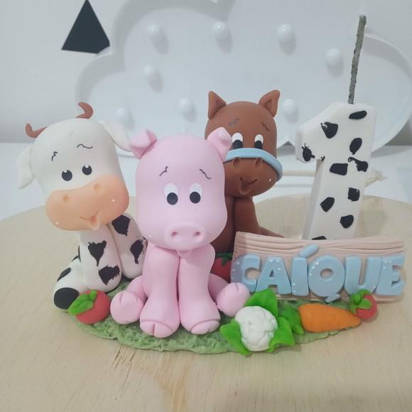 Topo de Bolo Fazendinha