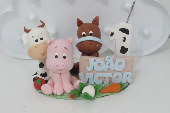 Topo de Bolo Fazendinha