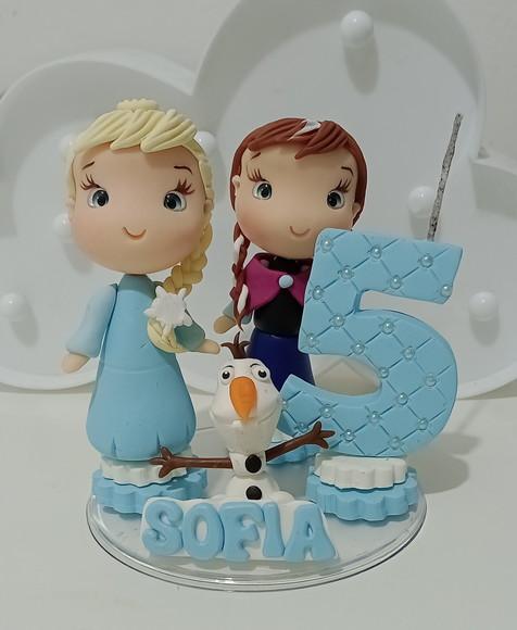 Topo de Bolo Frozen