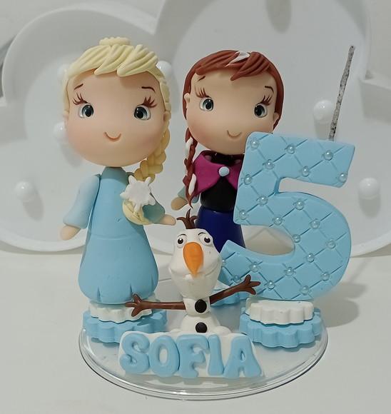 Topo de Bolo Frozen