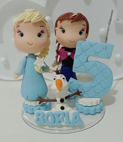 Topo de Bolo Frozen