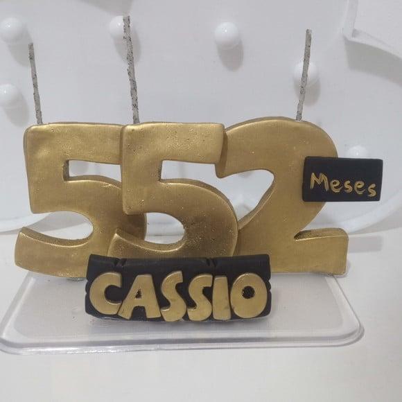 Topo de Bolo Mesversario Festa Adulto