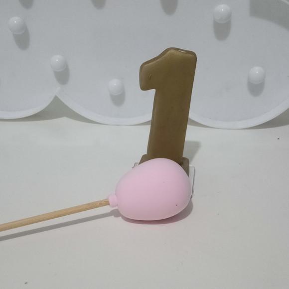 Topo de Bolo Safari de Biscuit em Bases Avulsas
