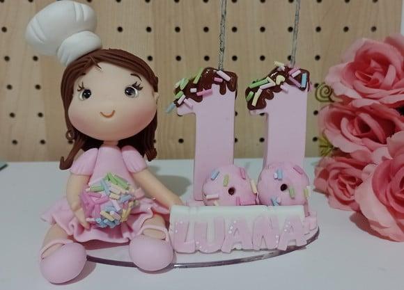 Vela Confeiteira Dois Dígitos e Nome