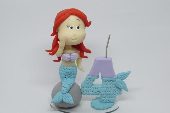 Vela Sereia de Biscuit