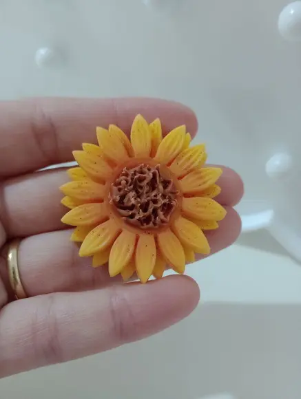 Aplique Girassol para Lembrancinhas Dez Peças