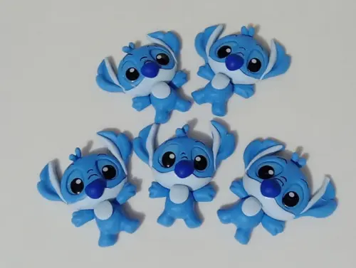 Aplique Stitch e Angel para Lembrancinhas