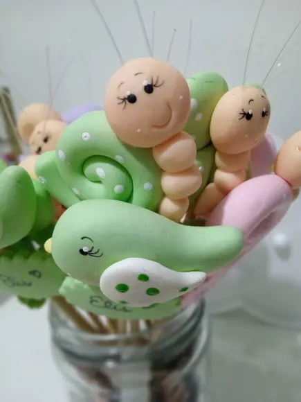 Bichinhos do Jardim no Palito com Nome