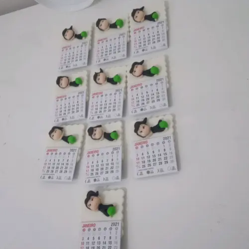 Calendário 2026 com Tema Pilates de Biscuit