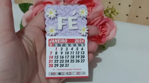 Calendário 2026 Fé de Biscuit