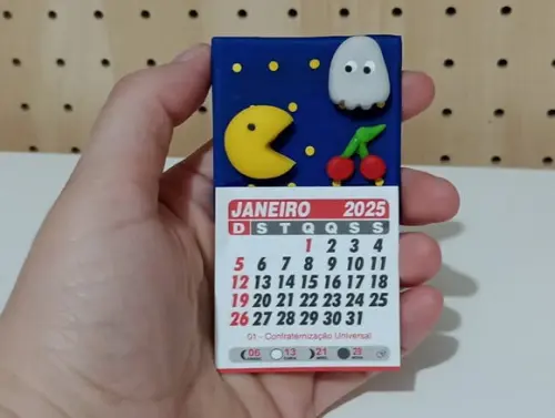 Calendário 2026 Vídeo Game de Biscuit