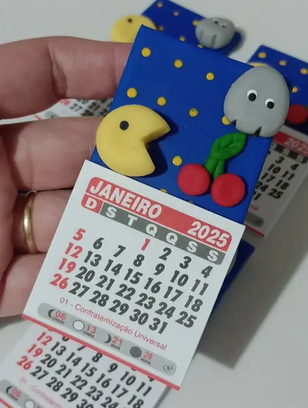 Calendário 2026 Vídeo Game de Biscuit