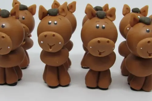 Cavalinho de Biscuitpara Lembrancinhas