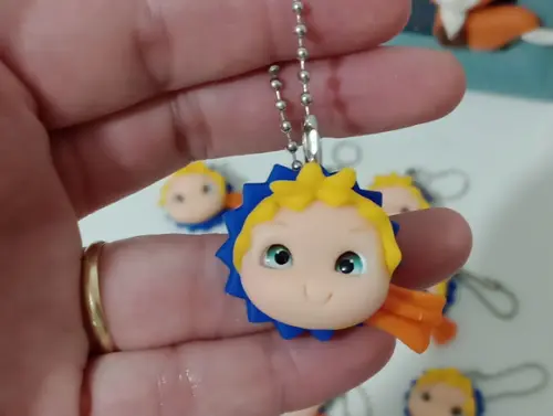 Chaveiro Pequeno Príncipe em Biscuit