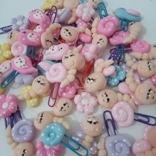 Clips Jardim de Biscuit Pacote com Dez