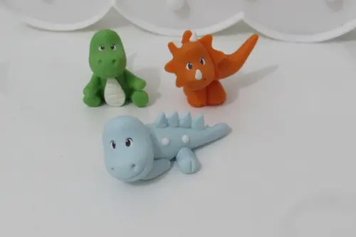 Dinossauro de Biscuit para Lembrancinhas