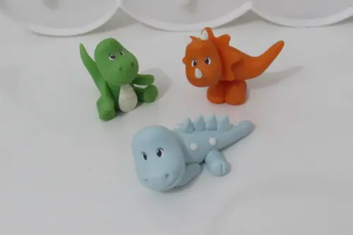 Dinossauro de Biscuit para Lembrancinhas