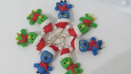 Enfeite de Natal Aves