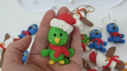 Enfeite de Natal Aves