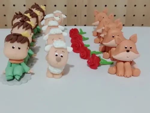 Kit Apliques Pequeno Príncipe de Biscuit Vinte Peças