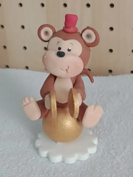 Lembrancinha Circo Macaco na Bola