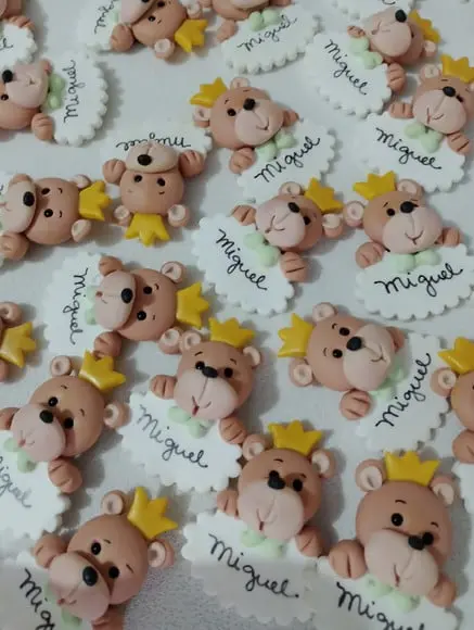 Lembrancinha de Chá de Bebê ou Maternidade Ursinho Ímã